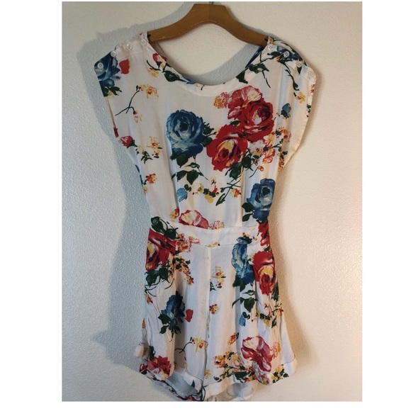 Floral romper - Picture 1 of 4